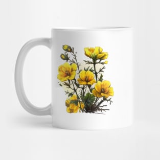 Yellow Flower Mug